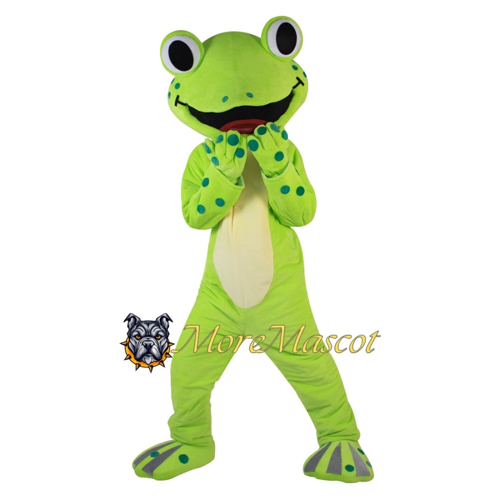 Soft Frog Mascot Costume