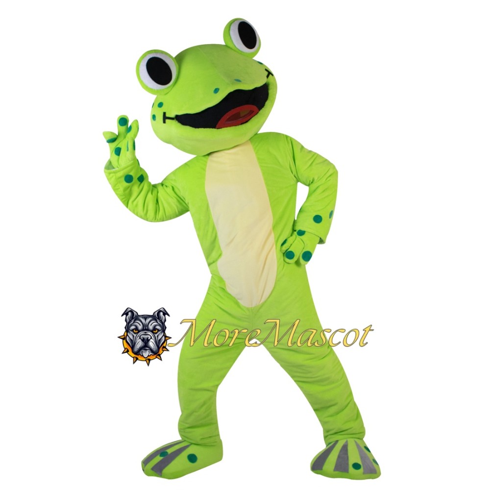 Soft Frog Mascot Costume