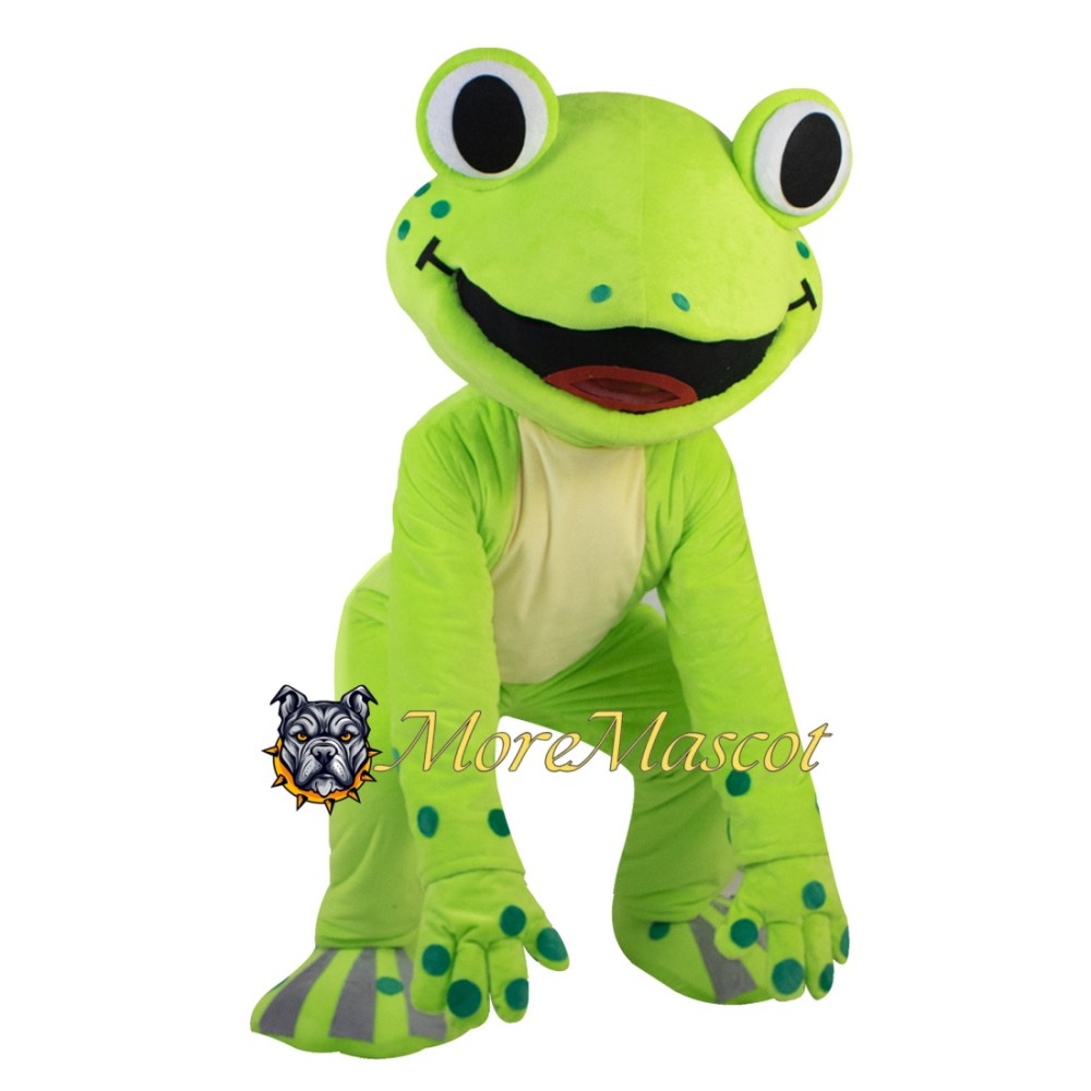 Soft Frog Mascot Costume