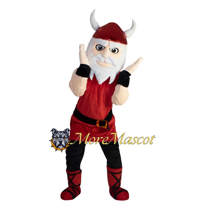 Red Viking Mascot Costume