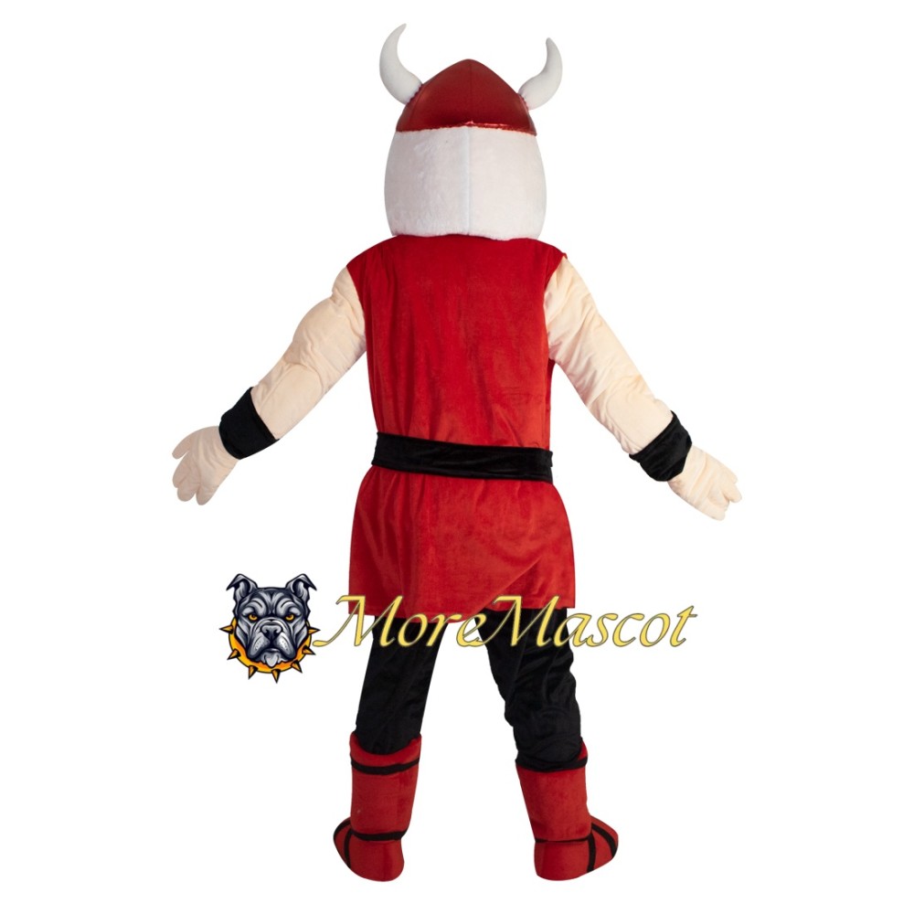 Red Viking Mascot Costume