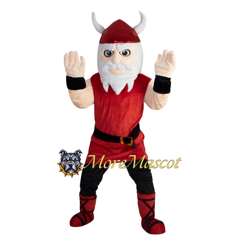 Red Viking Mascot Costume