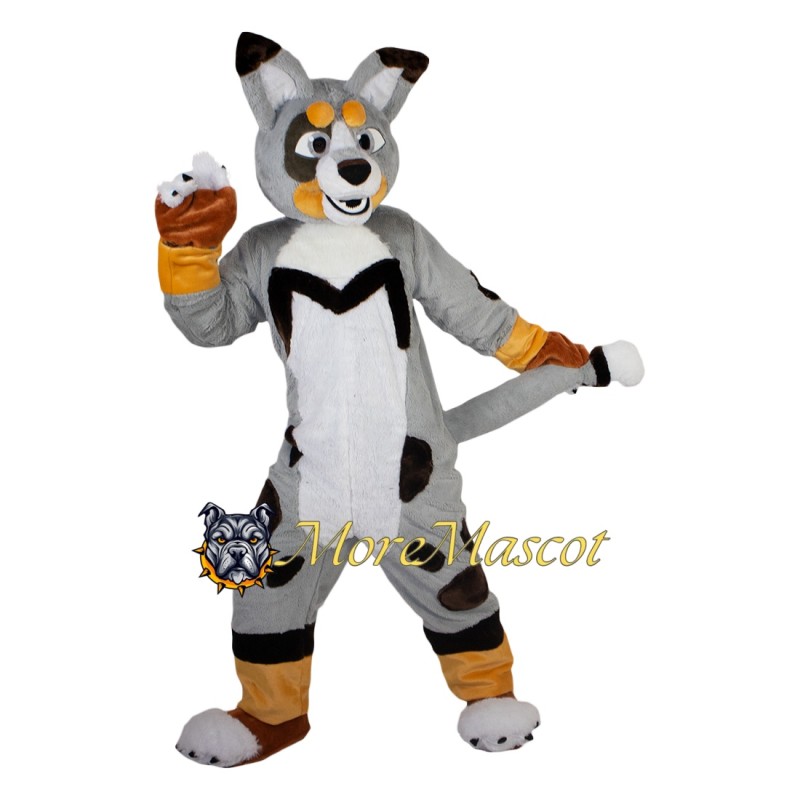 Friendly Fox Dog Mascot Costume