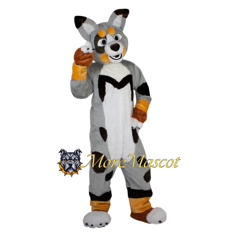 Friendly Fox Dog Mascot Costume