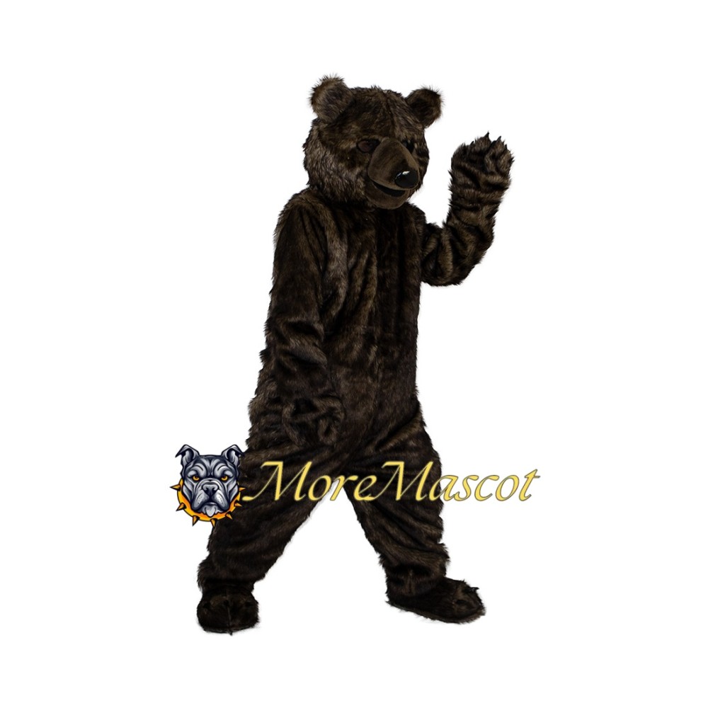 Realistic Bear Mascot Costume