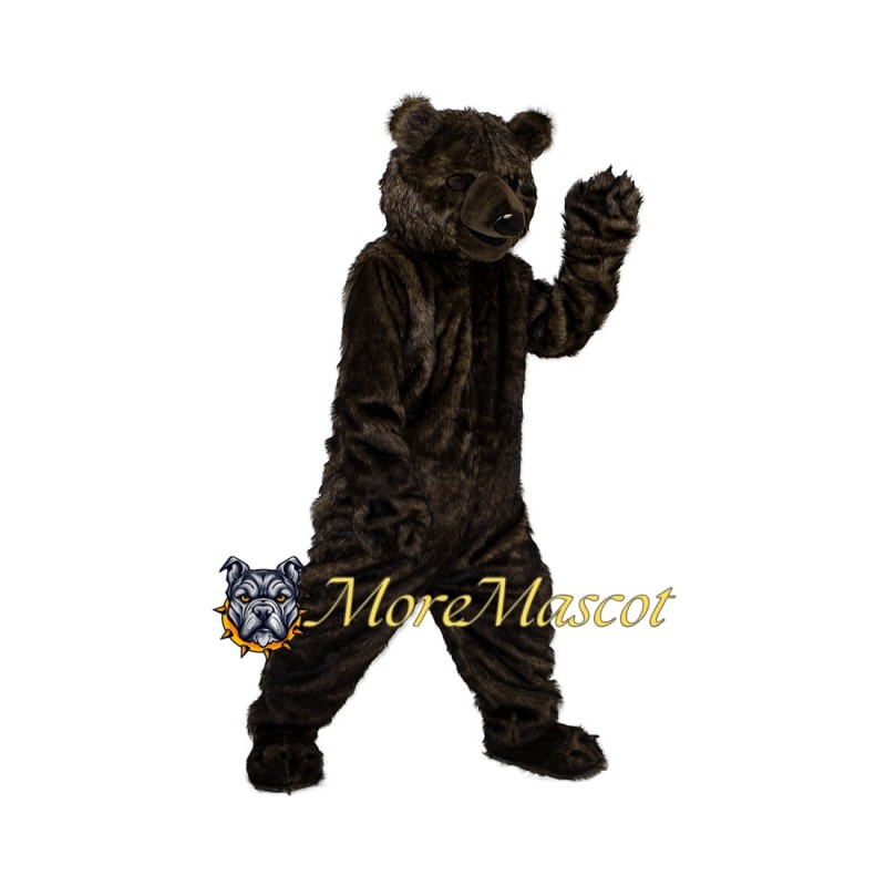 Realistic Bear Mascot Costume