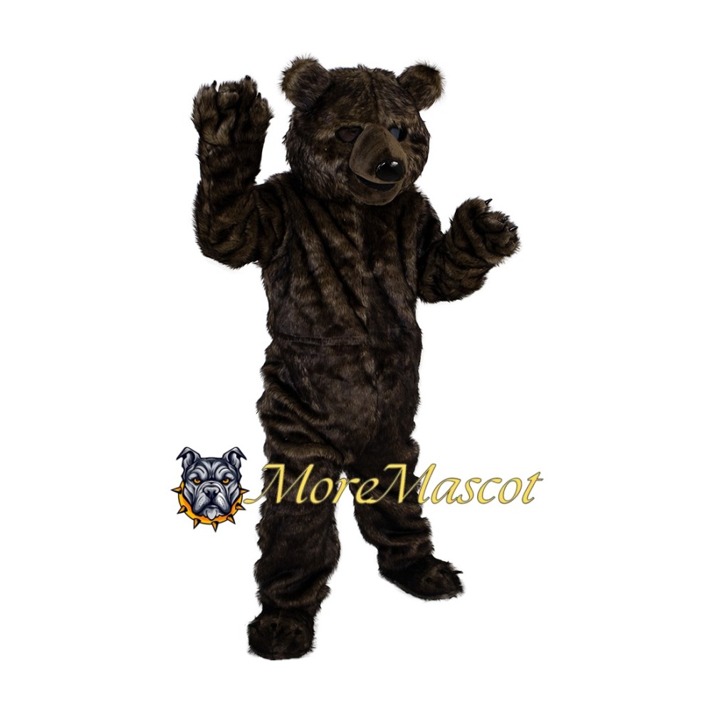 Realistic Bear Mascot Costume
