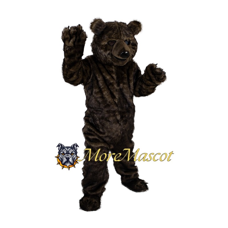 Realistic Bear Mascot Costume