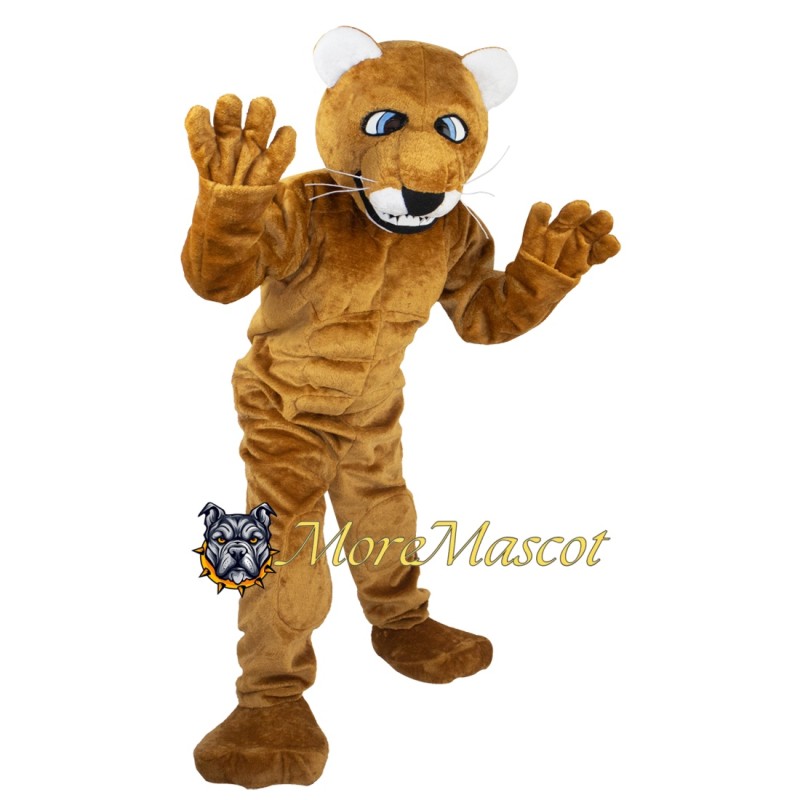 Detailed Panther Mascot Costume