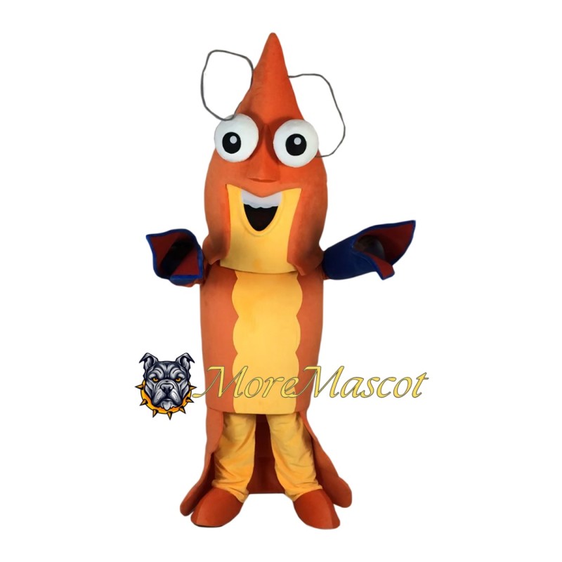 Shrimp Mascot Costume