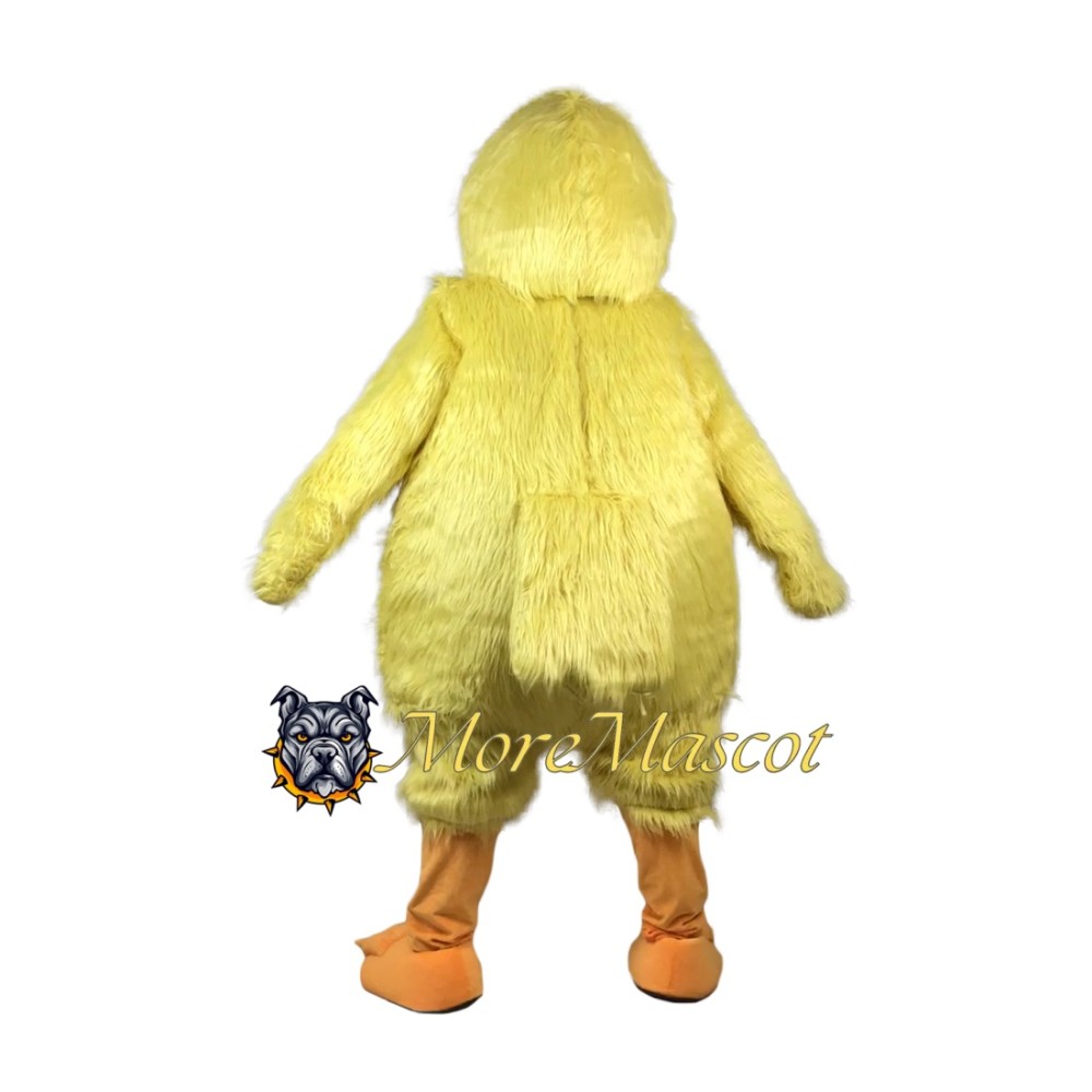 Fat Yellow Chicken Mascot Costume
