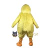 Fat Yellow Chicken Mascot Costume
