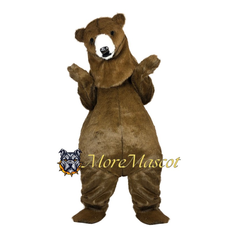 Soft Bear Mascot Costume