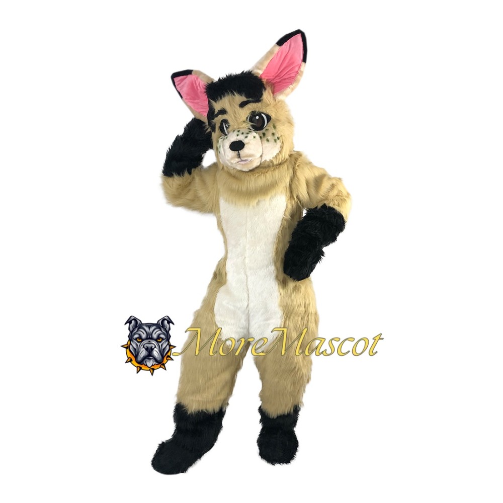 Superb Brown Rabbit Mascot Costume