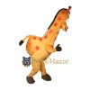 Star Giraffe Mascot Costume
