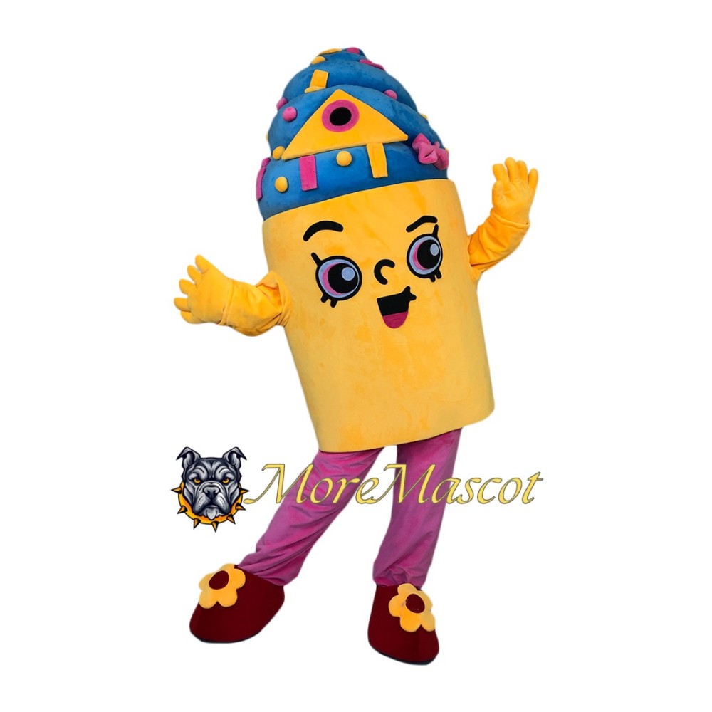 Cupcake Mascot Costume