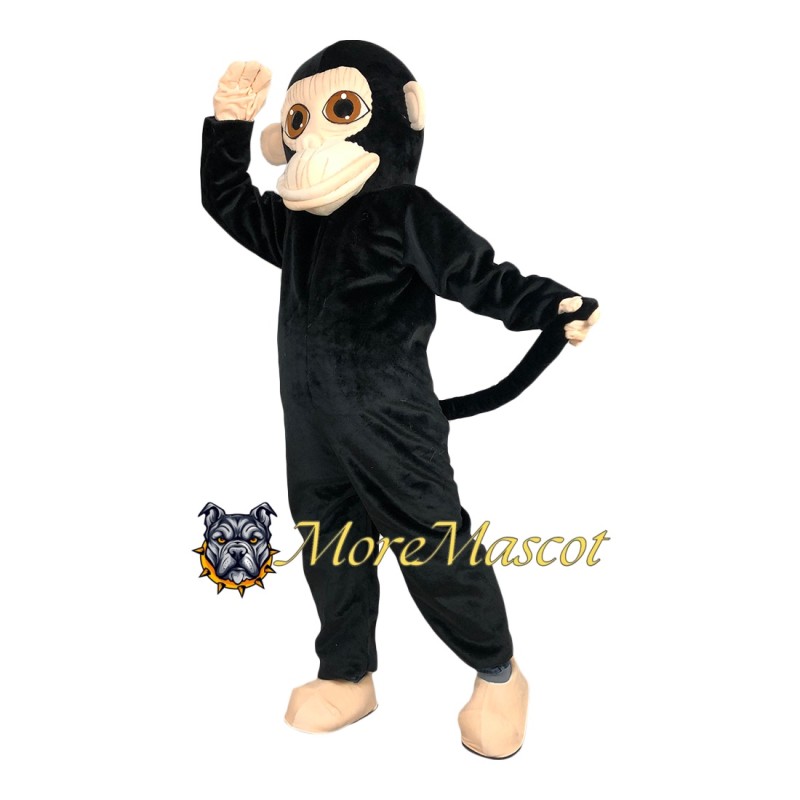 Black Monkey Mascot Costume