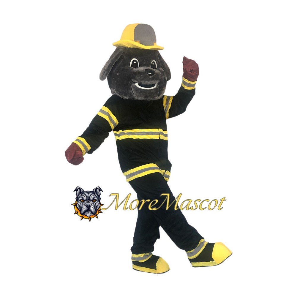 Fire Dog Mascot Costume