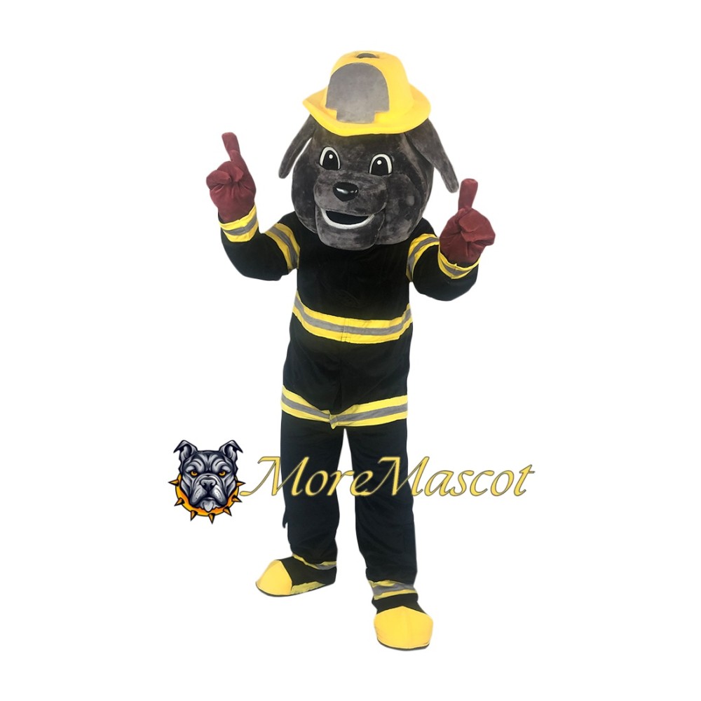 Fire Dog Mascot Costume