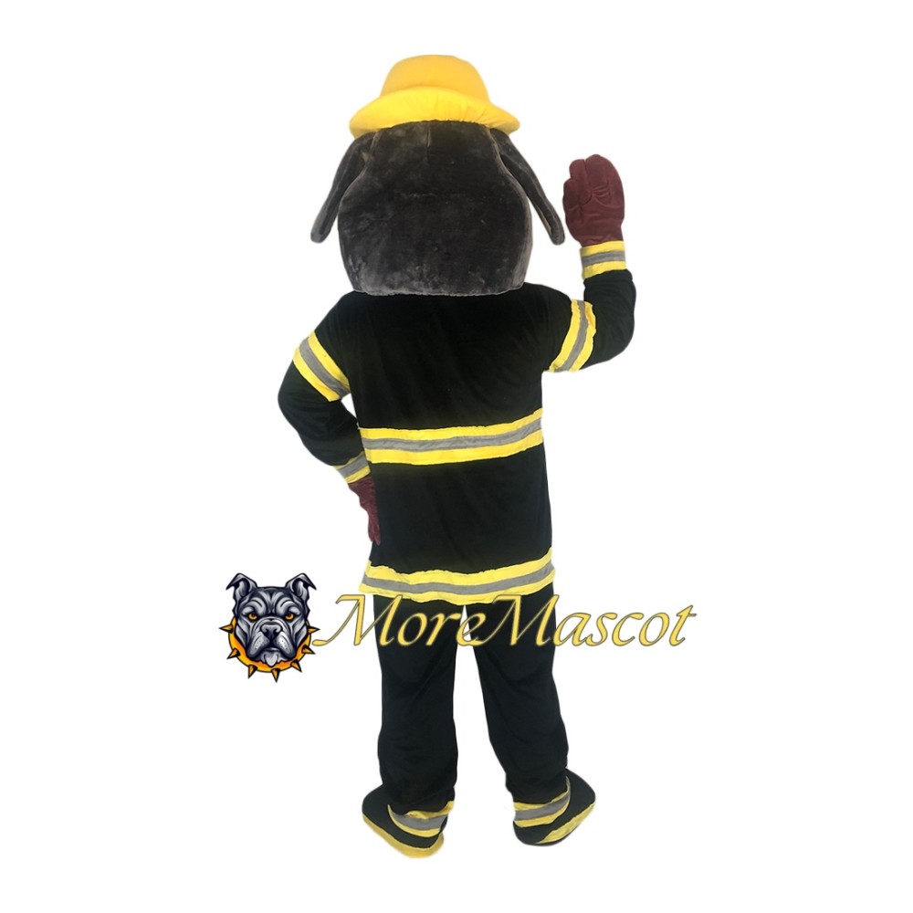 Fire Dog Mascot Costume