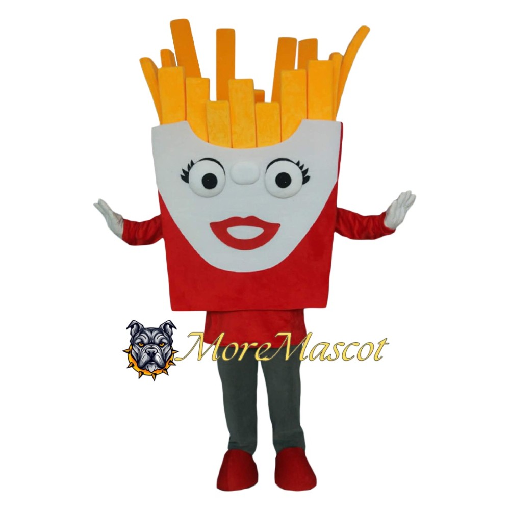 French Fries Mascot Costume