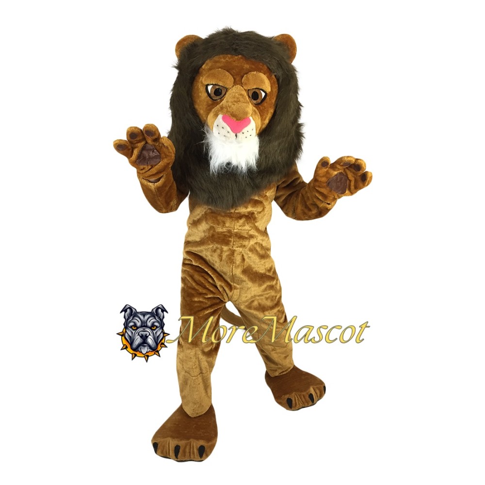 Power Lion Mascot Costume