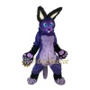 Purple Bunny Mascot Costume