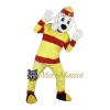 Realistic Fire Dog Mascot Costume