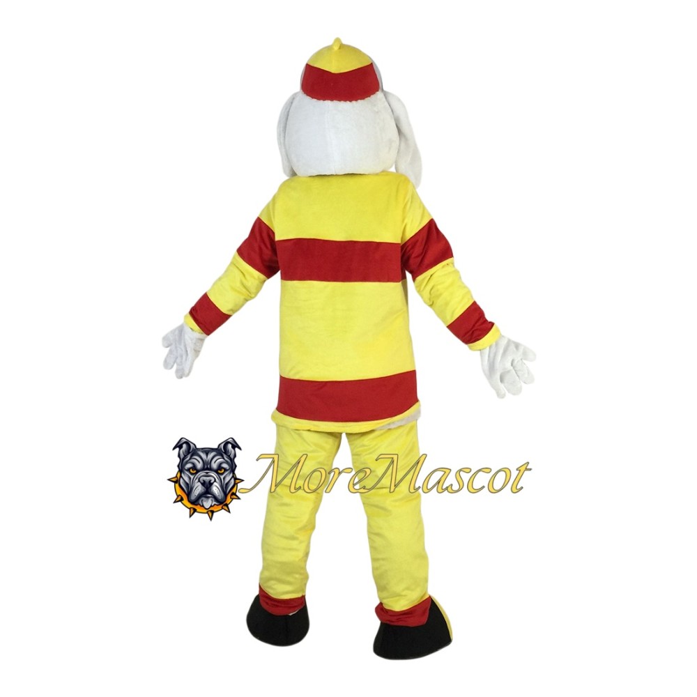 Realistic Fire Dog Mascot Costume