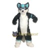 Gray Fox Dog Mascot Costume