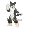 Wolf Dog Mascot Costume