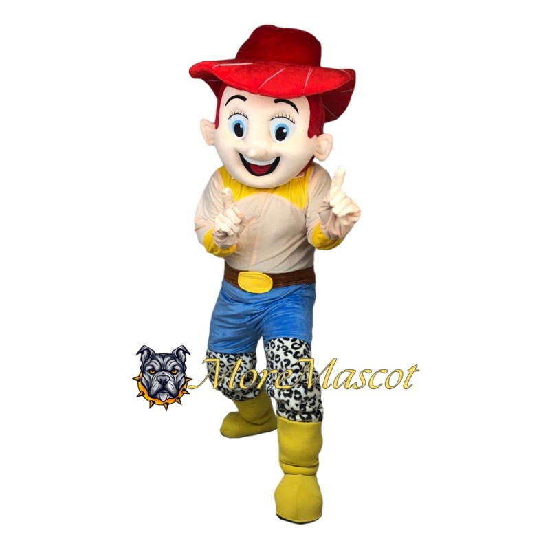 Happy Cowboy Mascot Costume