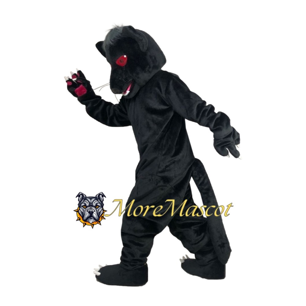 Wild Black Panther Mascot Costume