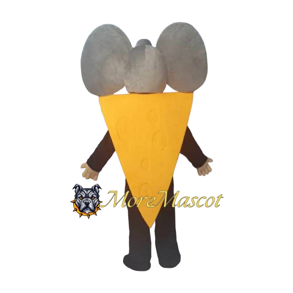 Cheese Mouse Mascot Costume