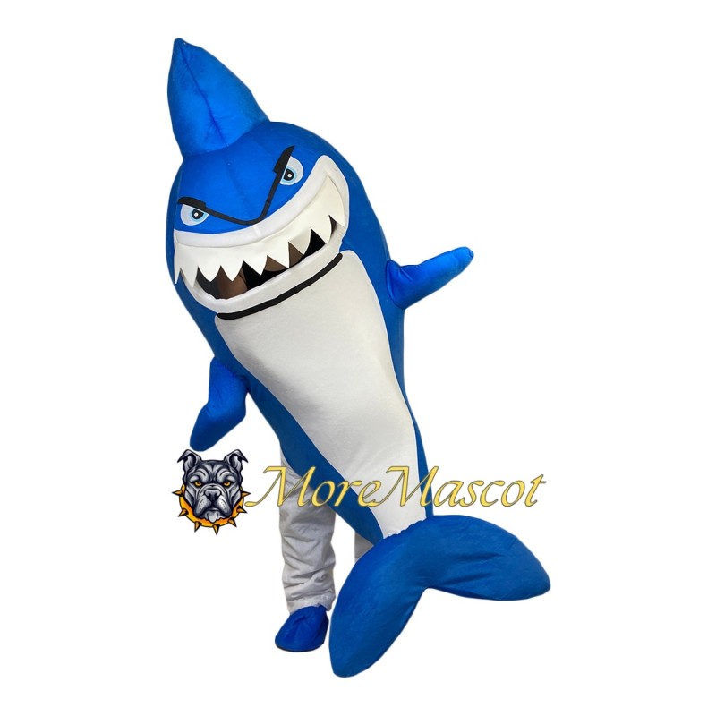 Adult Shark Mascot Costume