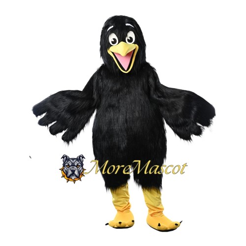 Soft Crow Mascot Costume