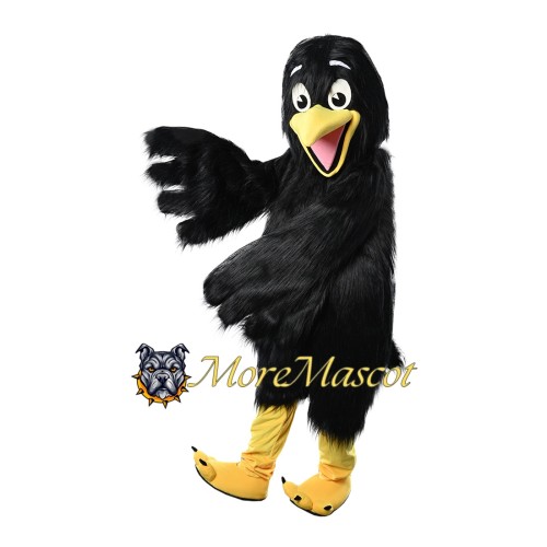 Soft Crow Mascot Costume