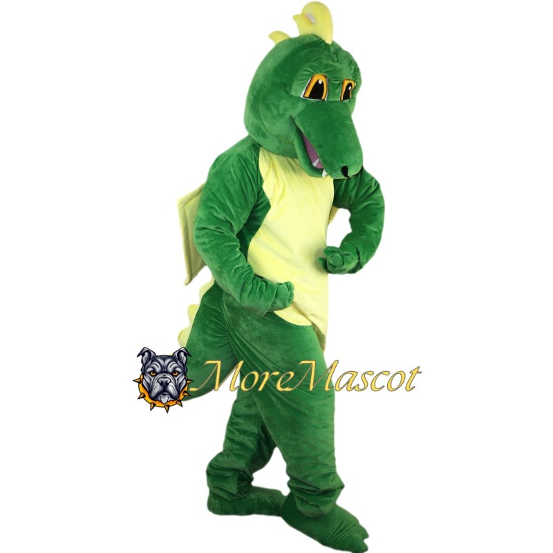 Green Fly Dragon Mascot Costume