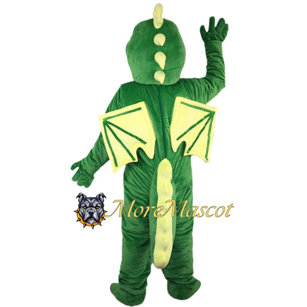Green Fly Dragon Mascot Costume