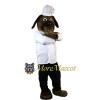 Chef Bulldog Mascot Costume