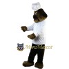 Chef Bulldog Mascot Costume