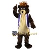 King Bear Mascot Costume