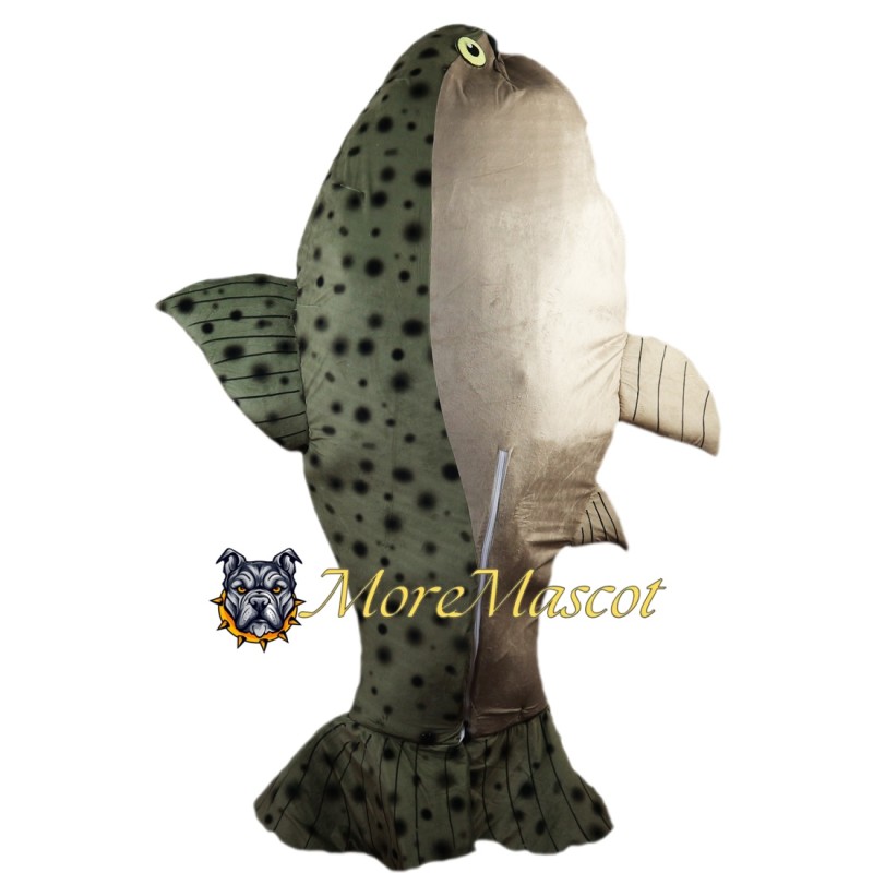 Realistic Fish Mascot Costume