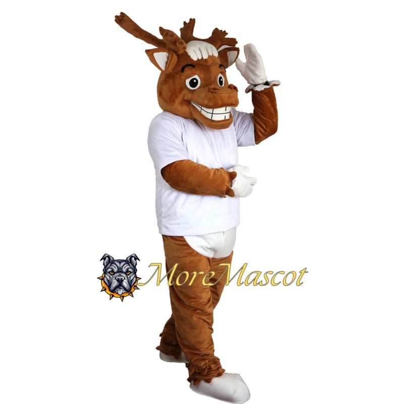College Deer Mascot Costume