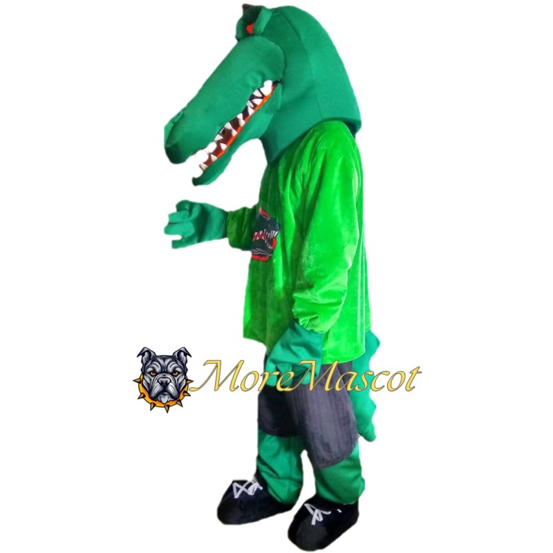 Sports Crocodile Mascot Costume