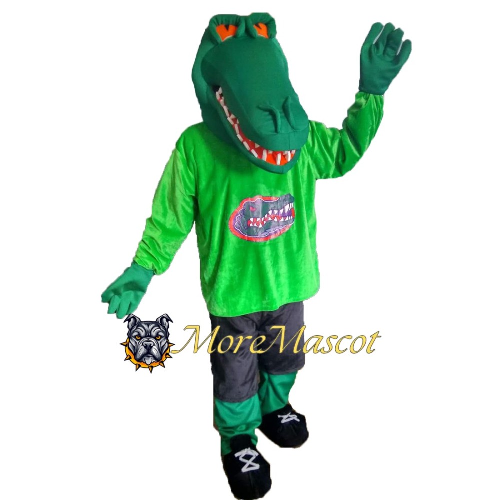 Sports Crocodile Mascot Costume