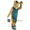 Sport Brown Horse Mascot Costume
