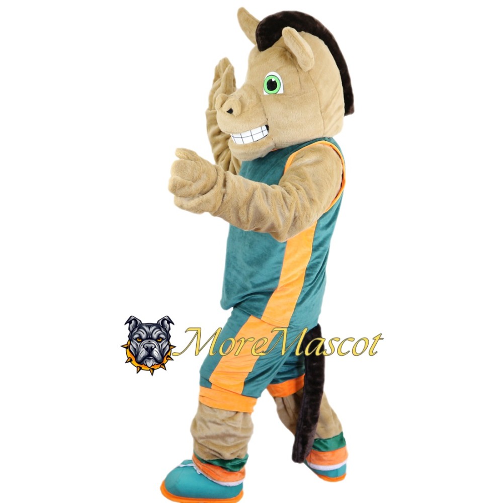 Sport Brown Horse Mascot Costume