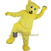 Lively Yellow Bear Mascot Costume