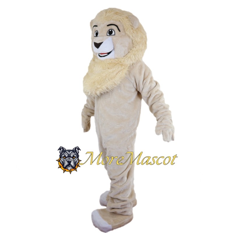 White Lion Mascot Costume